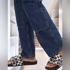 Coach Slide In Signature Canvas SZ 11